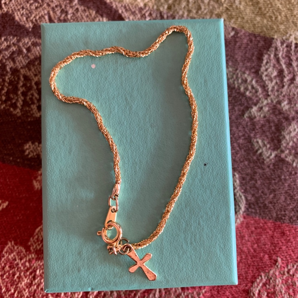 Gold “Cross” Bracelet